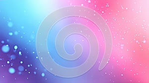 Blue Pink Gradient Bokeh Background, Dreamy Visual Concept