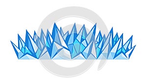 Blue and Pink Lightning Bolt Pattern, vector design Generative AI