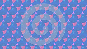 Blue and pink marbles pattern