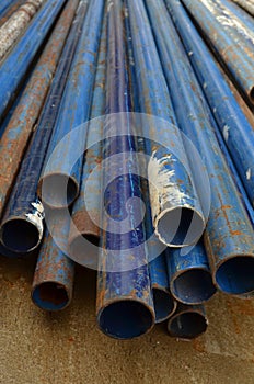 Blue pipe line