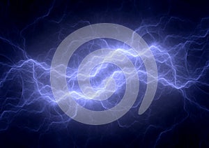 Plasma, abstract electrical lightning