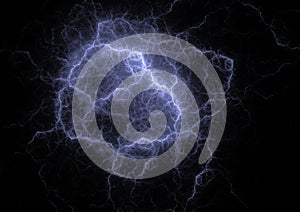 storm and lightning abstract