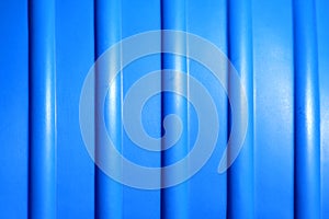Blue plastic background
