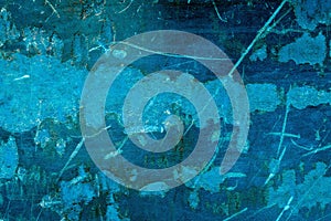 Blue plastic background