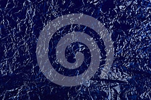 Blue plastic background