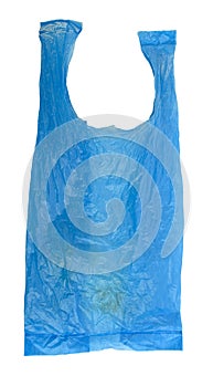 Blue Plastic Bag