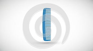 A subtle shadow on a light gray background emphasizing its three