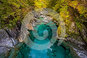 Blue Pools, New Zealand