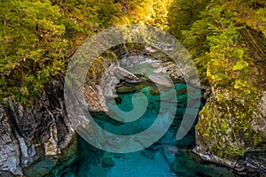 Blue Pools, New Zealand