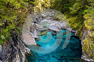 Blue Pools, New Zealand