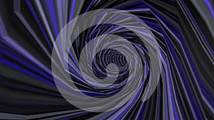 Blue Pulsating Wormhole Loop Vertical Video Background