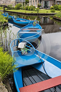 Blue Punter Boats Giethoorn