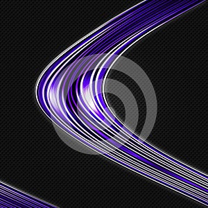 Blue purple and black shiny metal background and mesh texture