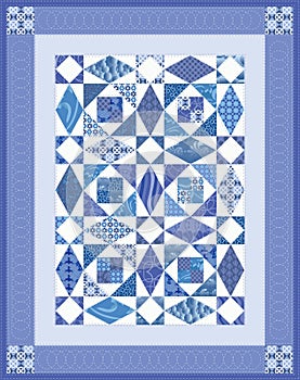 Blue Quilt