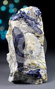 Blue Rare Afghanite Mineral Specimen