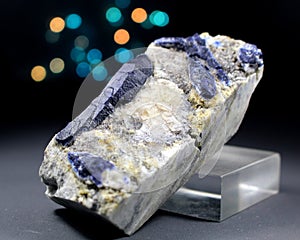 Blue Rare Afghanite Mineral Specimen