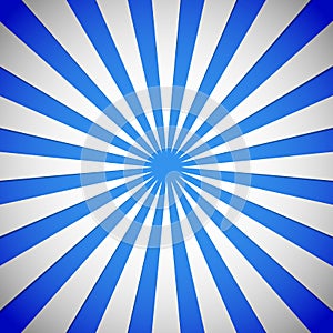 Blue Rays, starburst, sunburst background.