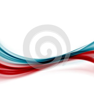 Blue red modern abstract line fusion transparent background