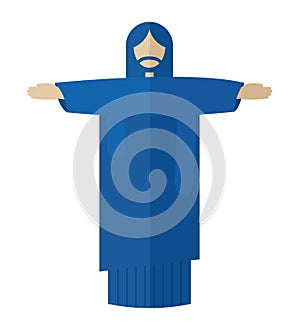 blue redeemer christ