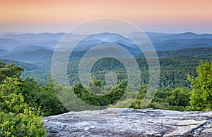 Blue Ridge Appalachian Mountains Western North Carolina NC photo