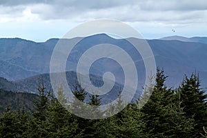 Blue Ridge Mountain Vista in North Carolina