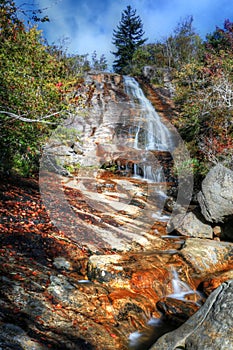 Blue Ridge Mountain Waterfall