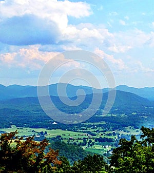 Blue ridge mountains