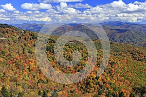 Blue Ridge Mountains in Autumn