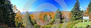 Blue Ridge Mountains in the fall