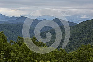 Blue Ridge Mountains near Buena Vista, Virginia