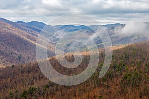Blue Ridge Mountains near Charlottesville, Virginia photo