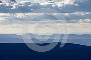 Blue Ridge Mountains Shenandoah NP Virginia VA USA