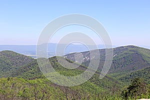 Blue Ridge Mountains in Spring