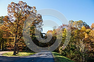 Blue Ridge Parkway, Milepost 260.3, Jumpin\' Off Rocks Overlook, Glendale Springs, North Carolina