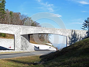 Blue Ridge Parkway Overpass Boone NC