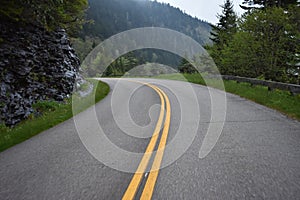 Blue Ridge Parkway in the Smokies