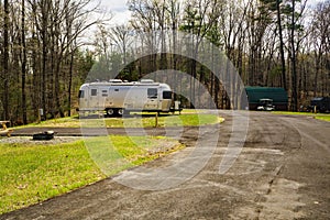 RV Camping at Explore Park, Roanoke, Virginia, USA