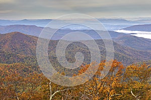 Blue Ridge Scenery near Buchanan, Virginia