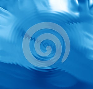 Blue ripple