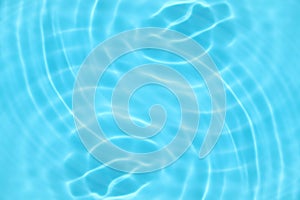 Blue rippled water texture background