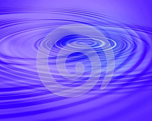 Blue ripples