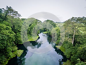 Blue river / Tulu river / Niari river, Congo.