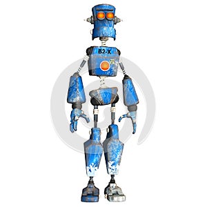 Blue Robot . 3