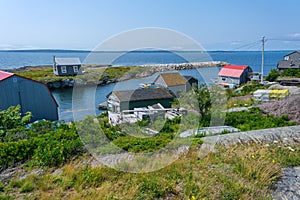 Blue Rocks community in Lunenburg District