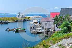 Blue Rocks community in Lunenburg District