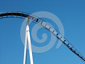 Blue Roller Coaster