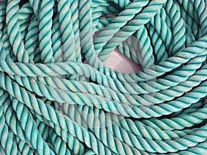 Blue rope texture