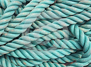 Blue rope texture