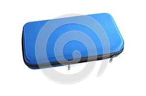 Blue rotary multitool case with zipper