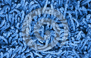 Blue rug texture